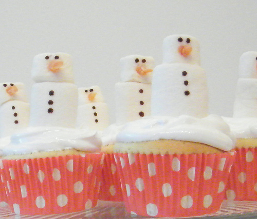 Marshmallow Cupcake Ideas